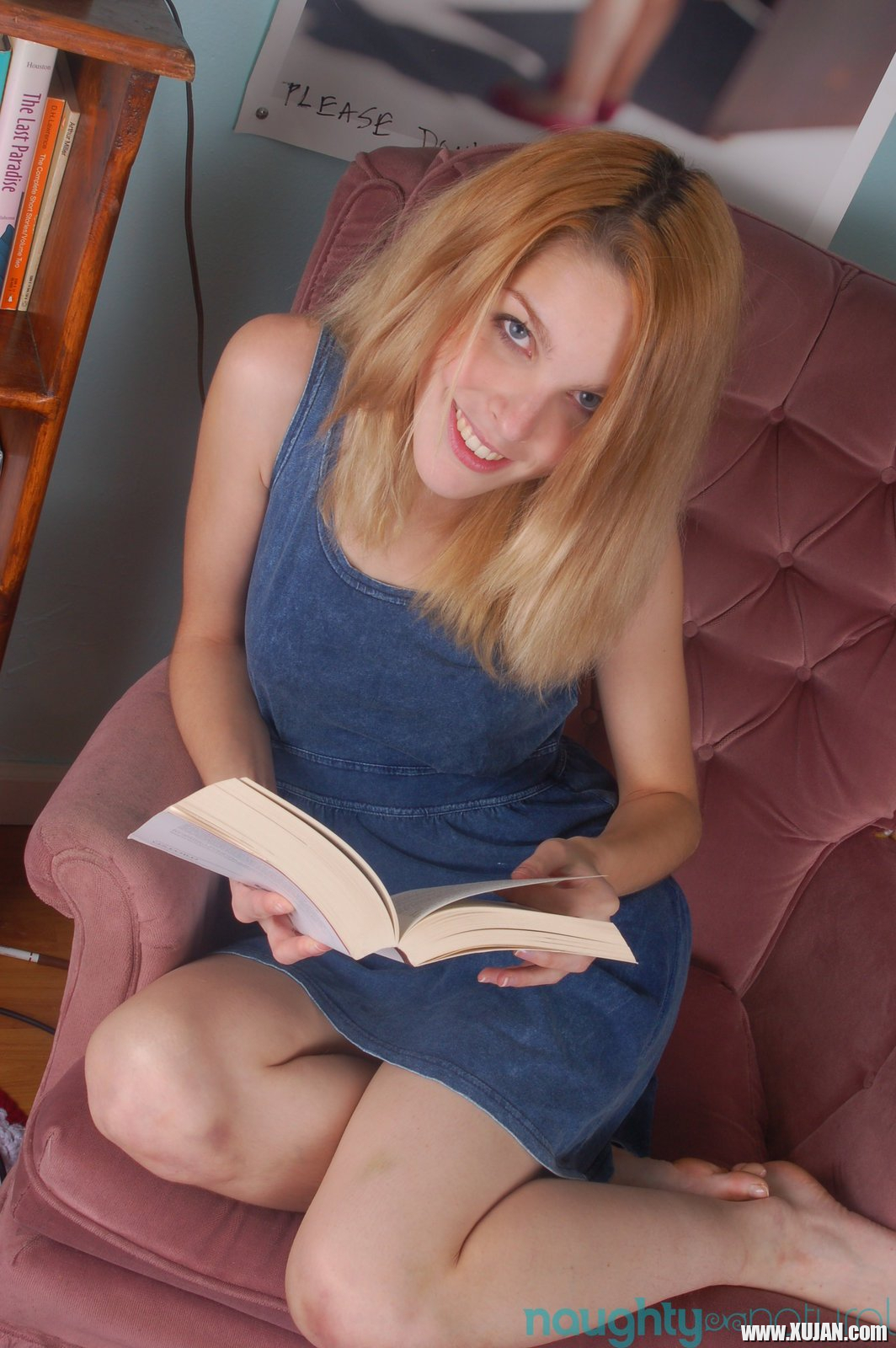 Hairy Bookworm Amarna Miller takes her Clothes off - Photo #688907
