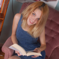 Hairy Bookworm Amarna Miller takes her Clothes off