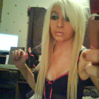 Pictures of a gorgeous blonde alternative gf taking pics of herself