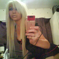 Pictures of a gorgeous blonde alternative gf taking pics of herself
