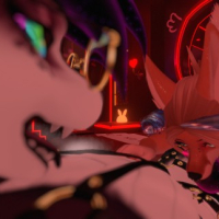 Slutty Fox Being Naughty With A Horny Male VRCHAT Porn