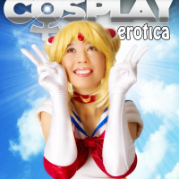 Cosplay girl Stacy is fighting evil by moonlight
