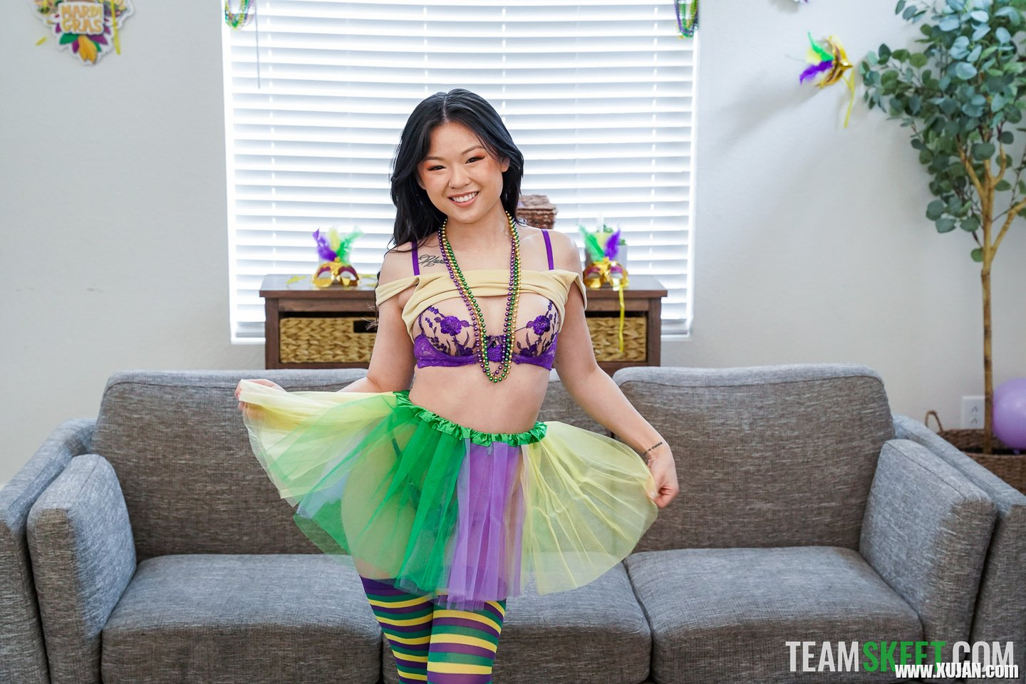 Tiny asian vixen Lulu Chu bends over for some intense banging - Photo #705465