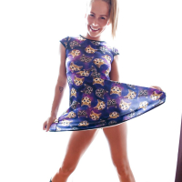 Young cutie Carter Cruise stripping before taking deep anal in leg warmers