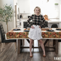 Wild blondie Ava Sinclaire feels thankful for her stepbrothers big cock