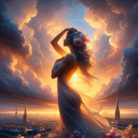 My Art Praising Storm in Paris