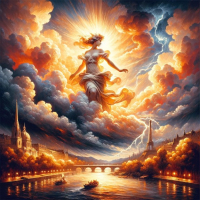My Art Praising Storm in Paris