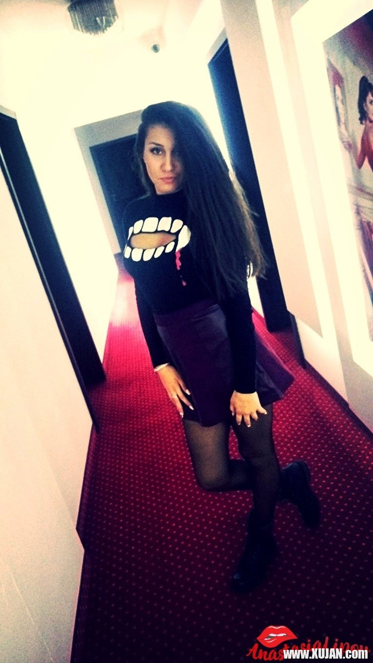 Brunette cutie Anastasia Lipov showing her body in various scenes - Photo #725698