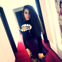 Good looking girl Anastasia Lipov teasing with her sexy curves