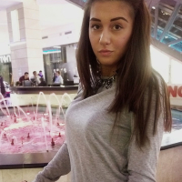 Good looking girl Anastasia Lipov teasing with her sexy curves