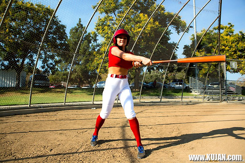 Porn Star Audrey Bitoni fucking her Baseball Buddy - Photo #742704