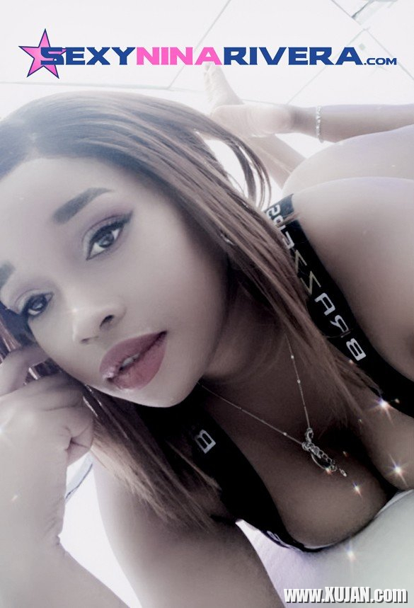 Stunning babe Nina Rivera showing off her amazing black body - Photo #746561