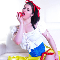 Sexy Lucia Love is the sluttiest ever Snow White
