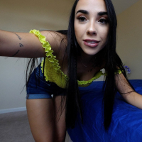 Lustful latin beauty Gaby Ortega loves to be treated like a true whore