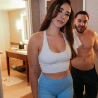 Gaby Ortega cheats on her man with a hot gym instructor