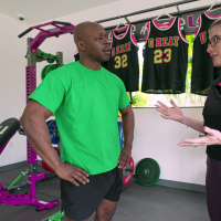 Gorgeous busty milf Cory Chase gets fucked hard by black dude at the gym