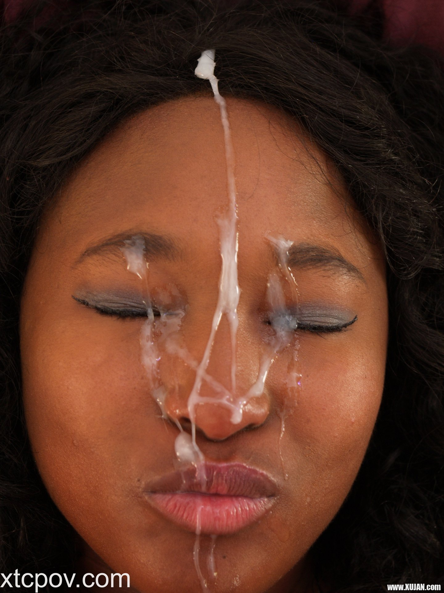 Marie Leone gets a massive facial after blowjob - Photo #757091
