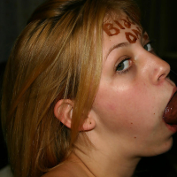 Leah Luv sucking Cock and swallowing huge load of Cum
