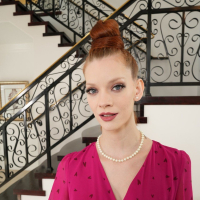 Redhead bitch Erin Everheart cheats on her hubby with two black guys