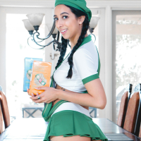 Cookie girl Kiarra Kai gets a severe fucking
