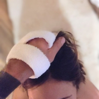 Whore shows off pussy ass titties and deep throat skills