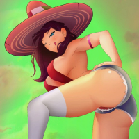 Deep Space Waifu World Rosa Carnuda