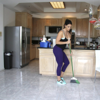 Busty Alison Tyler gets a new Job as a House Maid