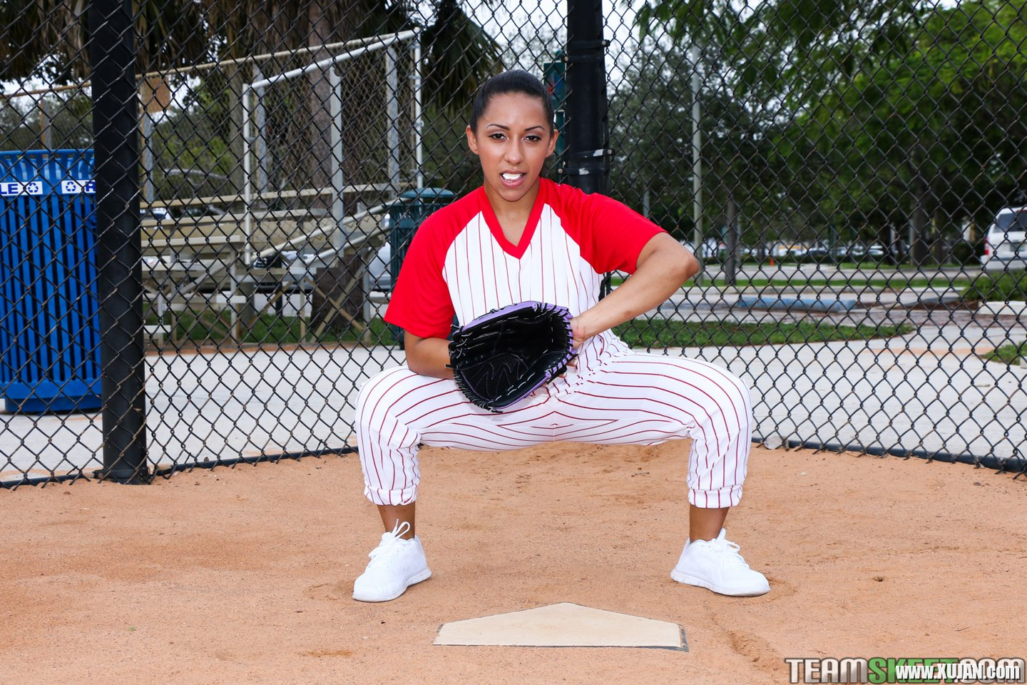 Busty baseball babe Priya Price gets plugged with a king size meatpole - Photo #782170