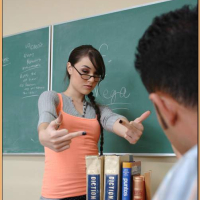 Slutty college girl with small tits Sasha Grey fucking her teacher