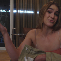 Kinky brunette girl Kenzie Madison having POV fuck session