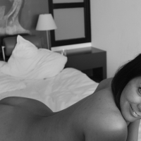 Scarlett Hope poses for some classy Black and White nudes