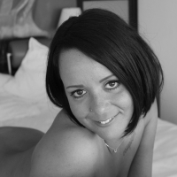 Scarlett Hope poses for some classy Black and White nudes