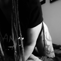 Tattooed Hippie Chick Ready For Playtime