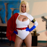 Superhero Peta Jensen gets her Pussy drilled