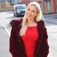 British blonde Georgie Lyall riding a hard Cock