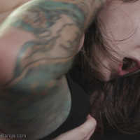 Gwen Vicious gets destroyed by strangers in orgy