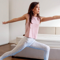 Sweet Ariel Grace is into yoga and rough fucking