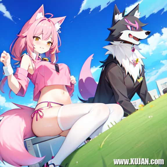 Pink wolf - Photo #815715