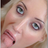Blond cocksucker with tiny tits Kimberley Kane fucks in the office