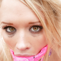 Sinful Heather Starlet gets gagged amp her shaved snatch fucked outdoors