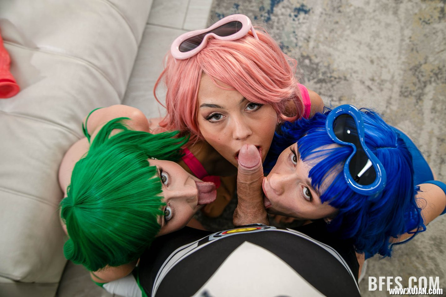 Laney Grey Bianca Bangs and Khloe Kingsley fucking same dude - Photo #821437