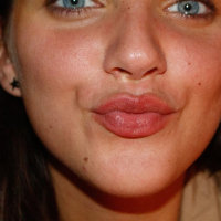 Cute Oxana Chic shows off her fine young body