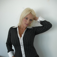 Big tits office lady Charlee Chase is posing for her boss