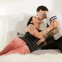 Tattooed Dana Vespoli craves for a Thick Shaft