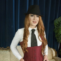 Cheyenne Jewel busty redhead is gangbanged by three dominant tra
