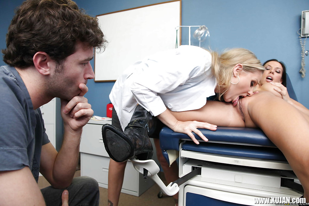 Rachel Starr and Julia Ann enjoy hot groupsex at the doctors - Photo #864554