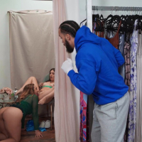 Wild girls Lilly Hall and Violet Gems in free hardcore porn scene