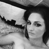 B W BedroomSelfie Zhamants