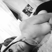 B W BedroomSelfie Zhamants