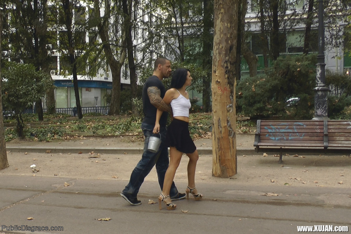 Spanish sweetheart Pamela Sanchez gets paraded around for all to see Her skirt - Photo #876133
